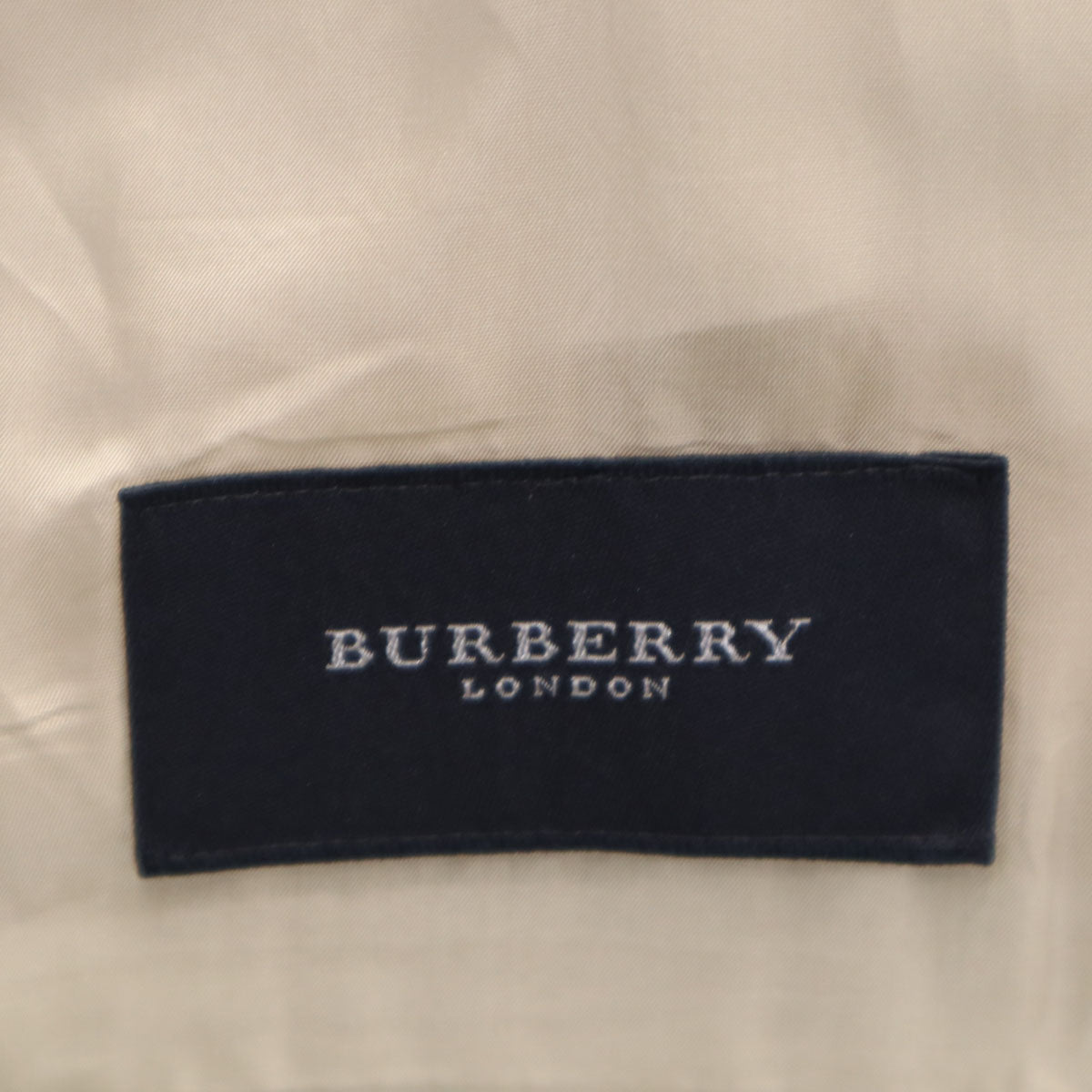 BURBERRY LONDON バーバリーロンドン 日本製 テーラードジャケット AB7 ベージュ 三陽商会 メンズ