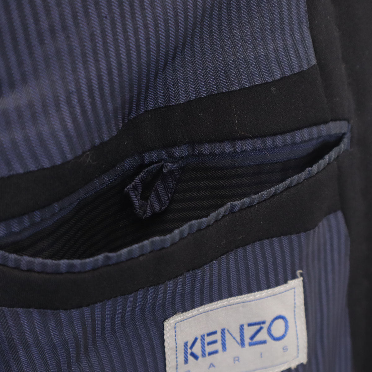 KENZO ケンゾー 90s 日本製 オールド テーラードジャケット 1 ブラック メンズ