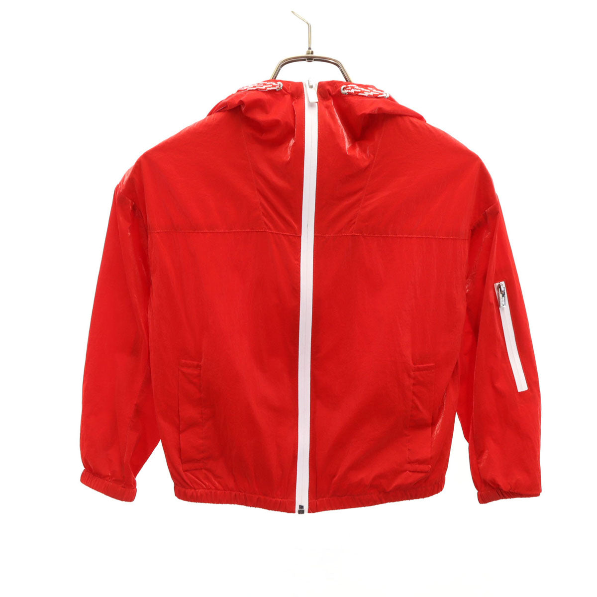 Emporio Armani エンポリオアルマーニ バックロゴ ウインドブレーカー 6A レッド ジャケット 裏メッシュ キッズ