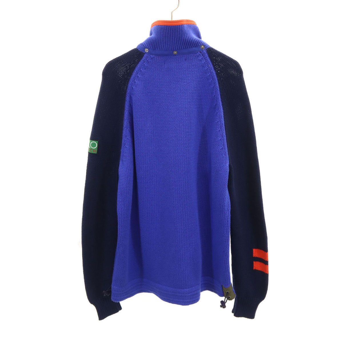 Polo by Ralph Lauren ポロバイラルフローレン 長袖 ハーフジップ セーター M ブルー プルオーバー メンズ