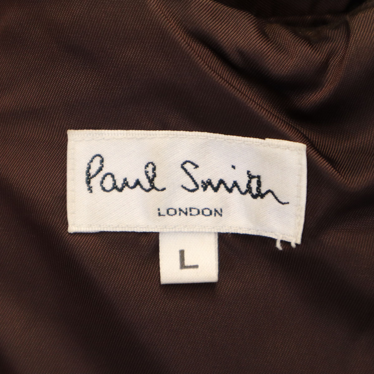 Paul Smith ポールスミス 韓国製 シープスキン レザージャケット L ブラウン メンズ