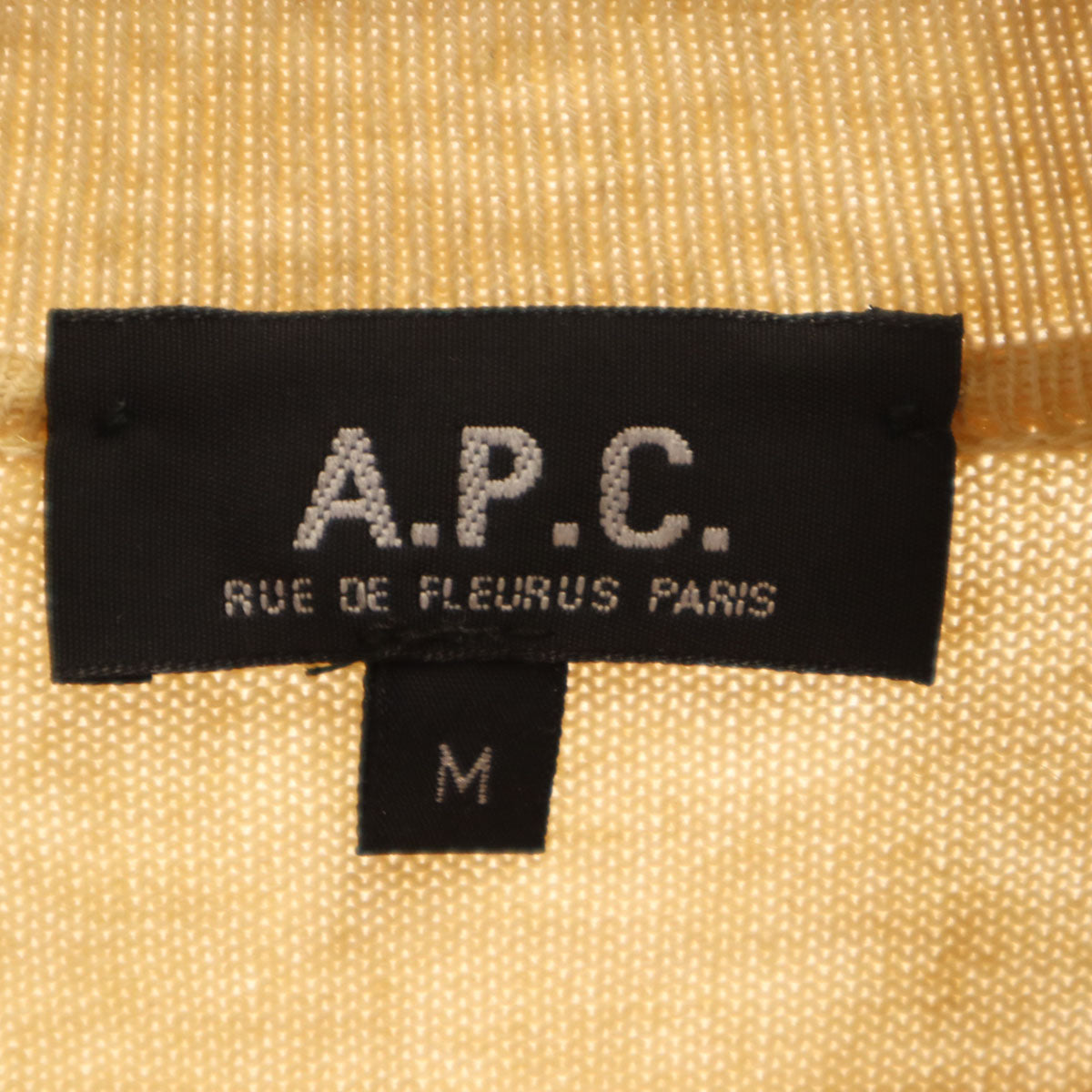 A.P.C. アーペーセー フランス製 長袖 タートルネック セーター M ベージュ系 ニット メンズ
