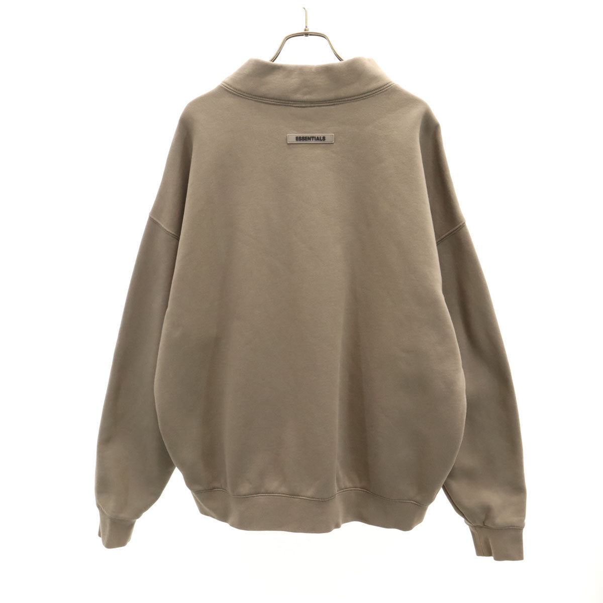 ESSENTIALS エッセンシャルズ ハイネック スウェット トレーナー M グレー系 裏起毛 メンズ