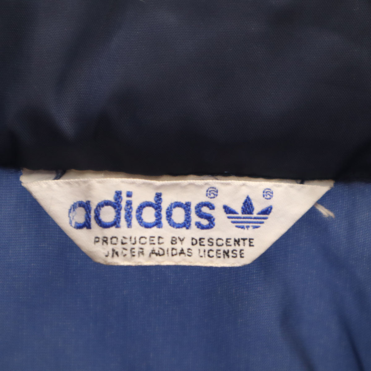 adidas アディダス 70s 80s ヴィンテージ ナイロンジャケット J-13 ネイビー デサント キッズ