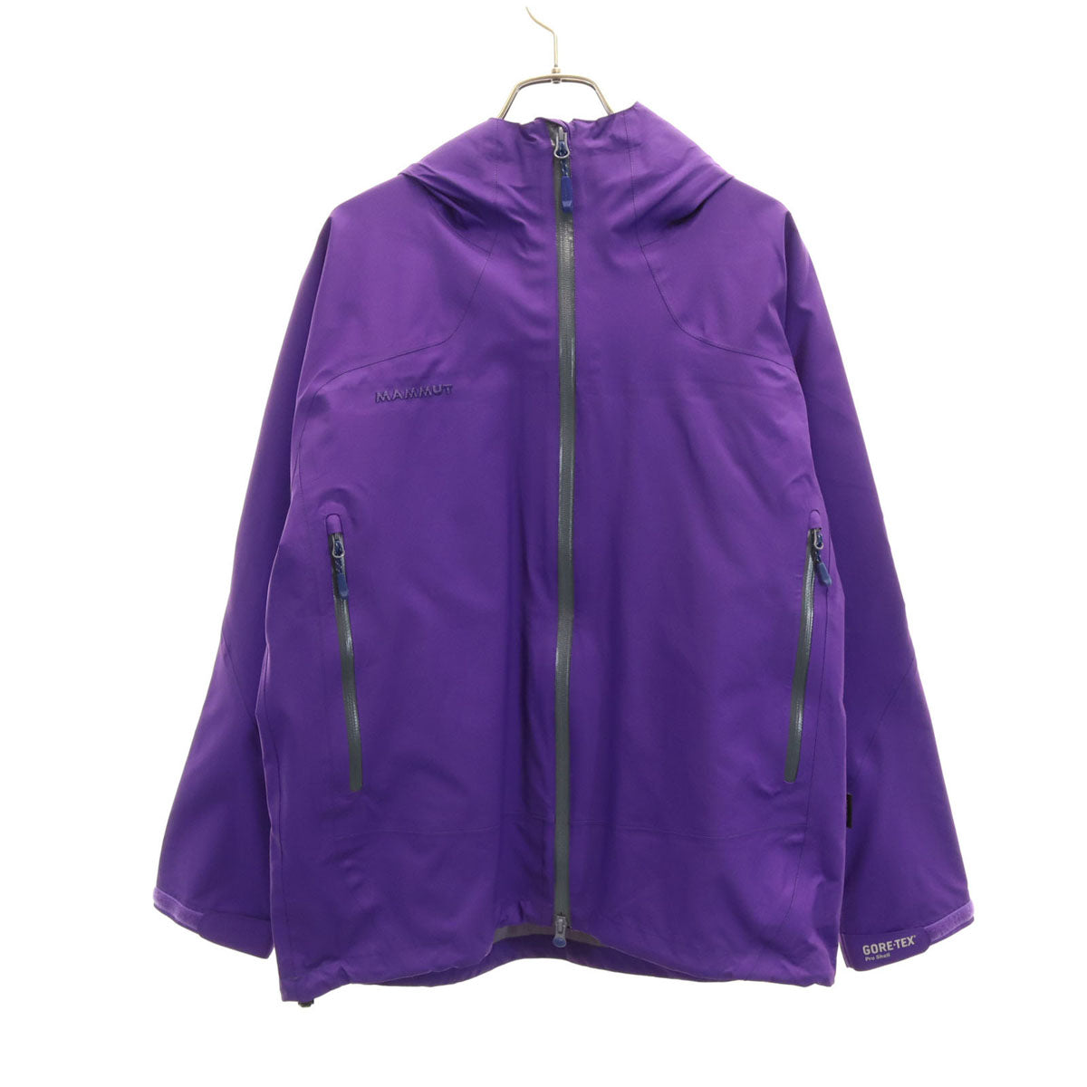 Mammut マムート GOTR-TEX Pro-Shell Quantum ジャケット M パープル アウトドア ゴアテックス メンズ