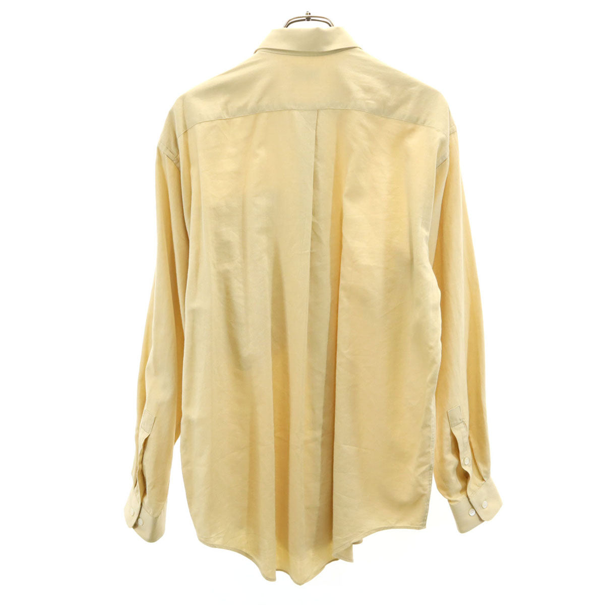 MIYAKE DESIGN STUDIO ミヤケデザインスタジオ 90s 日本製 オールド 長袖 シャツ L ベージュ イッセイミヤケ 比翼 メンズ