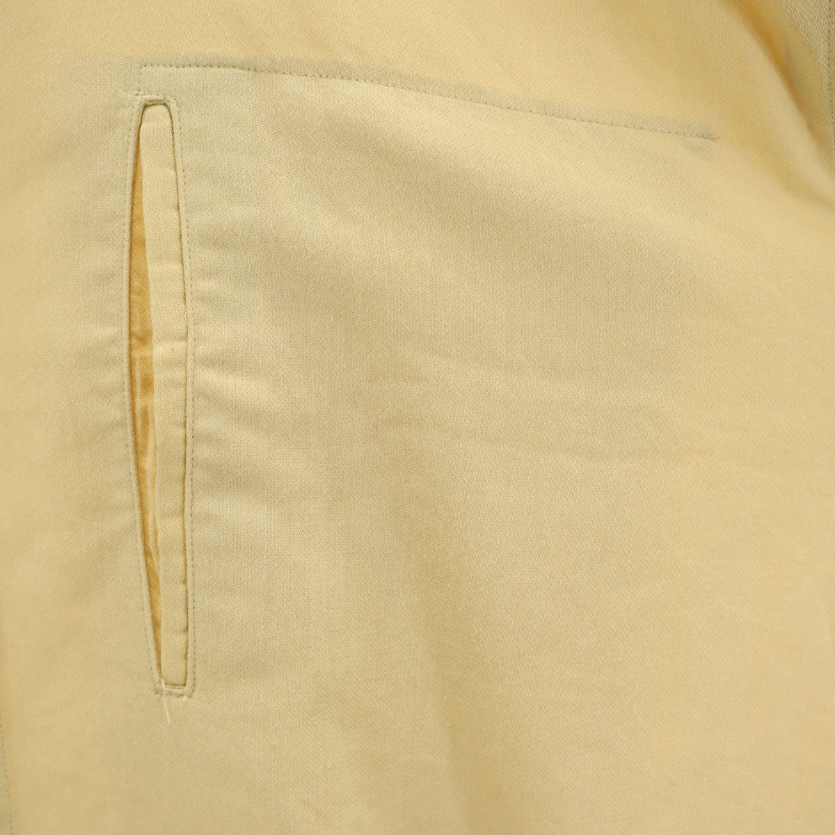 MIYAKE DESIGN STUDIO ミヤケデザインスタジオ 90s 日本製 オールド 長袖 シャツ L ベージュ イッセイミヤケ 比翼 メンズ