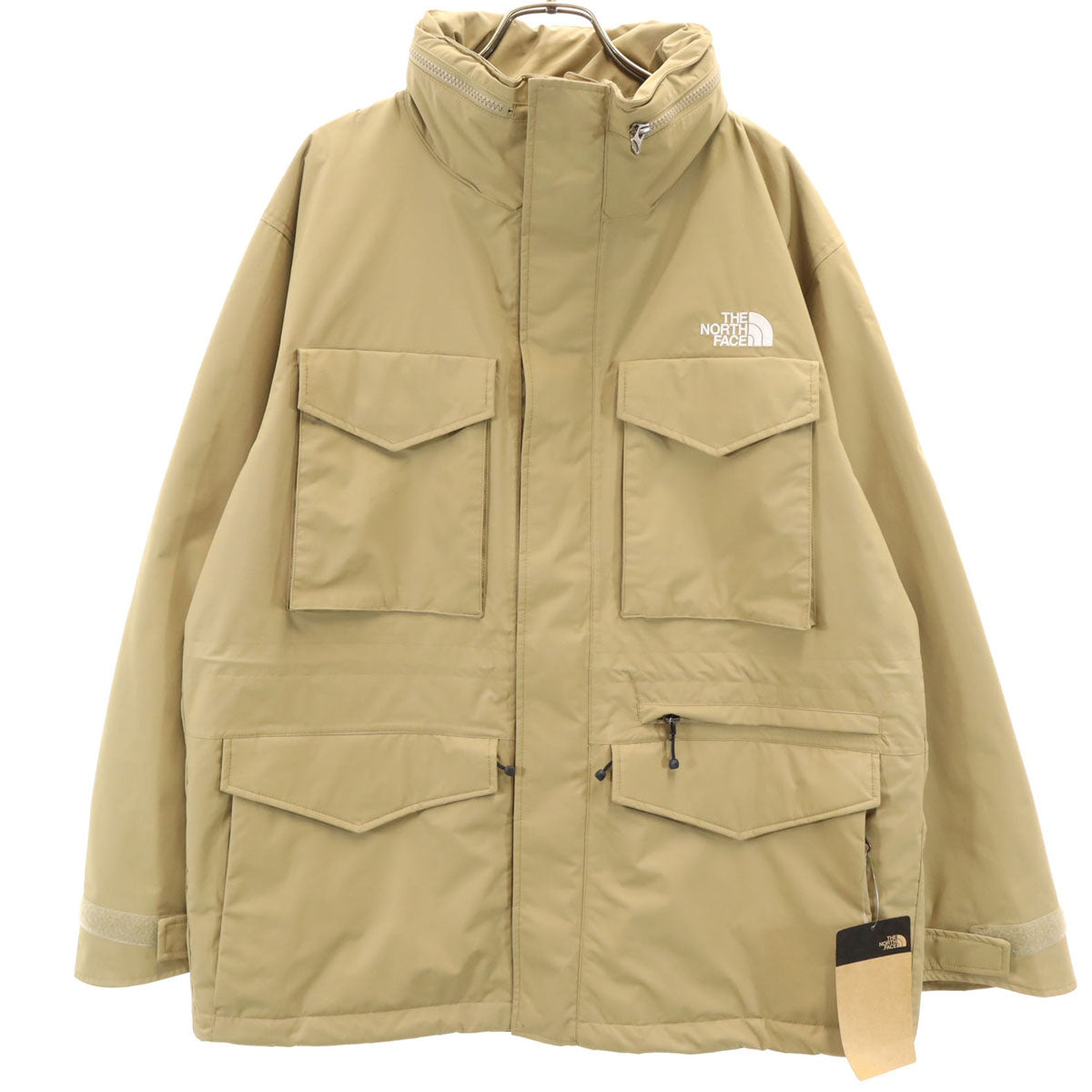 THE NORTH FACE ノースフェイス 未使用 ウォータープルーフ フィールドジャケット L ベージュ NP12331R アウトドア メンズ