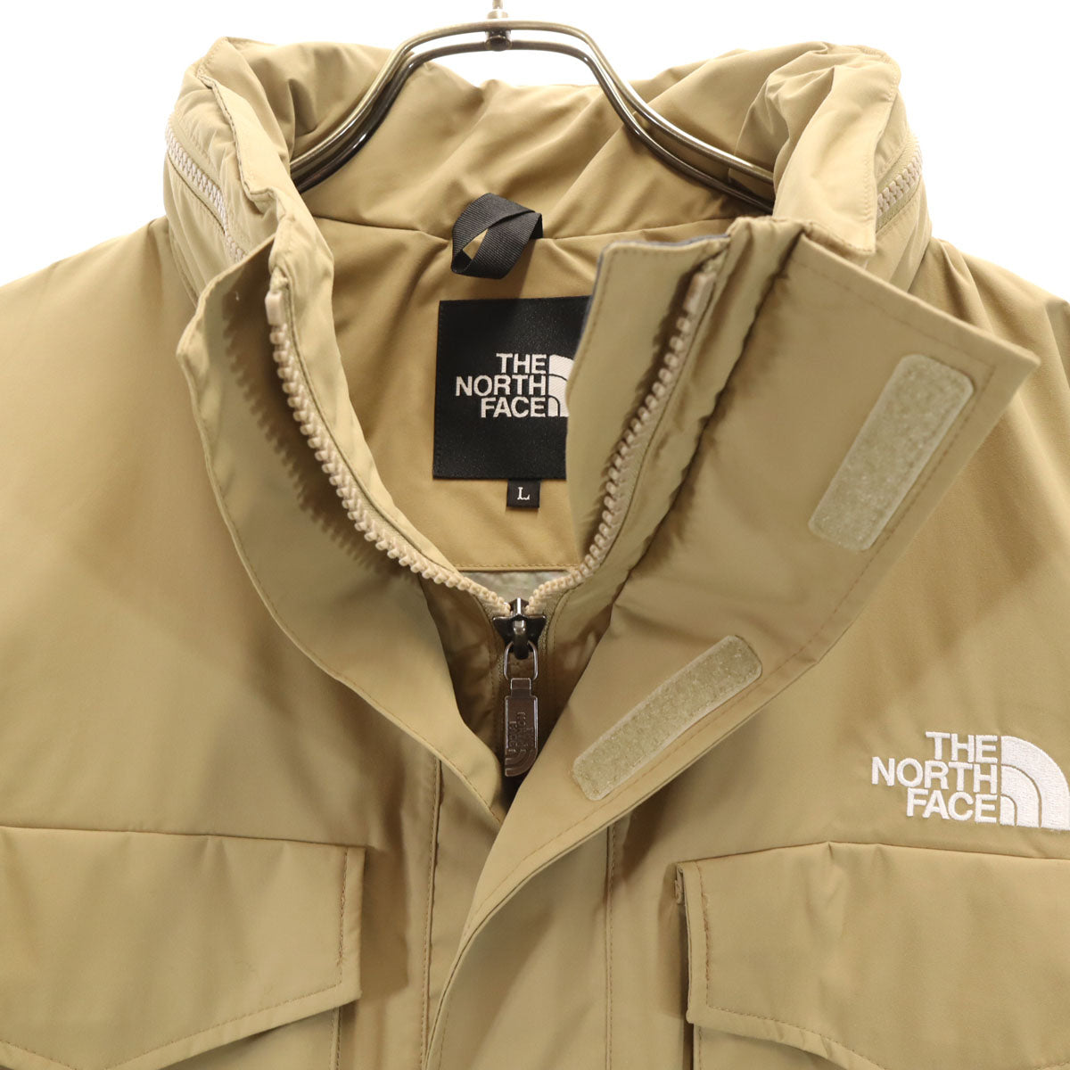 THE NORTH FACE ノースフェイス 未使用 ウォータープルーフ フィールドジャケット L ベージュ NP12331R アウトドア メンズ