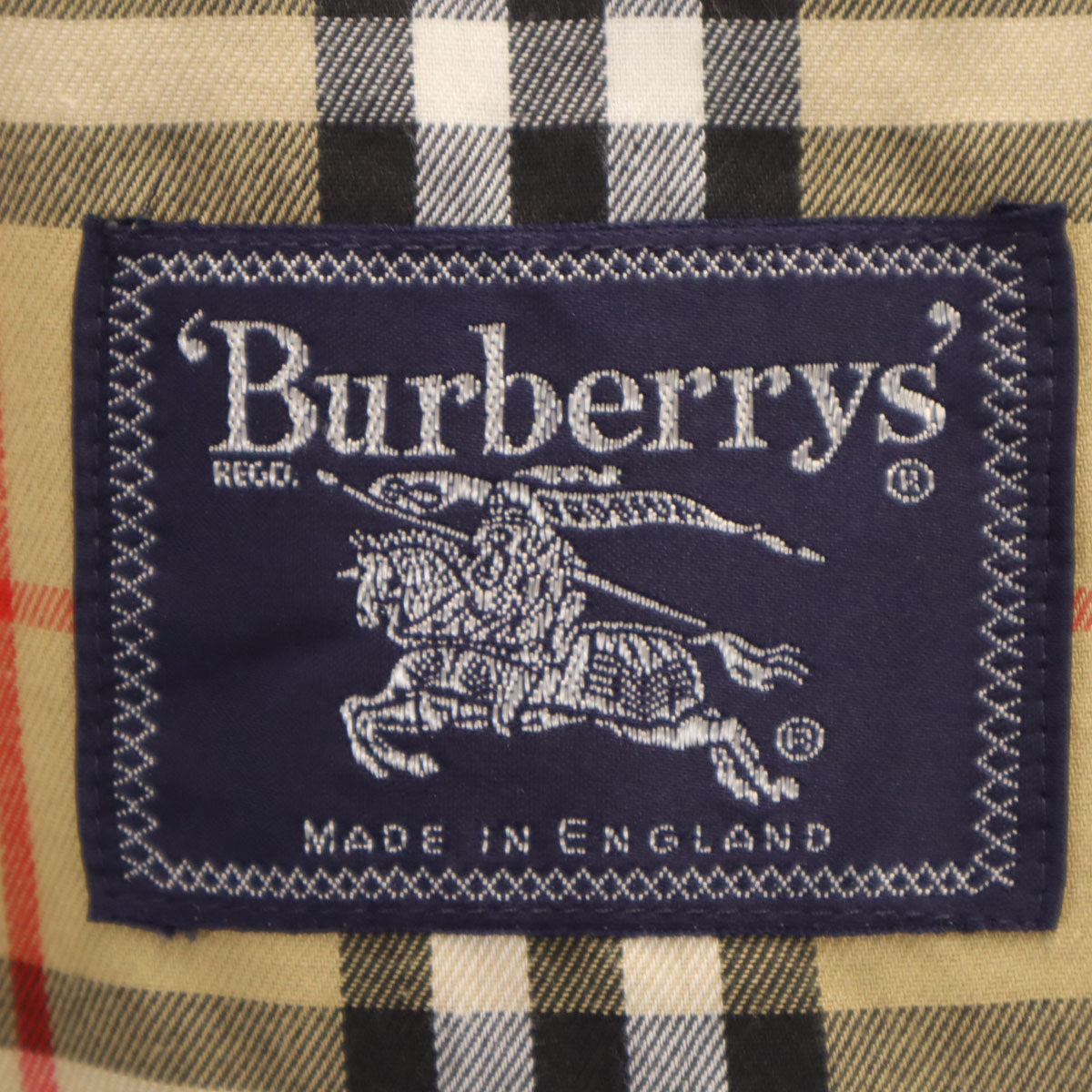 Burberrys バーバリーズ 90s 英国製 オールド ステンカラーコート 10 ベージュ レディース