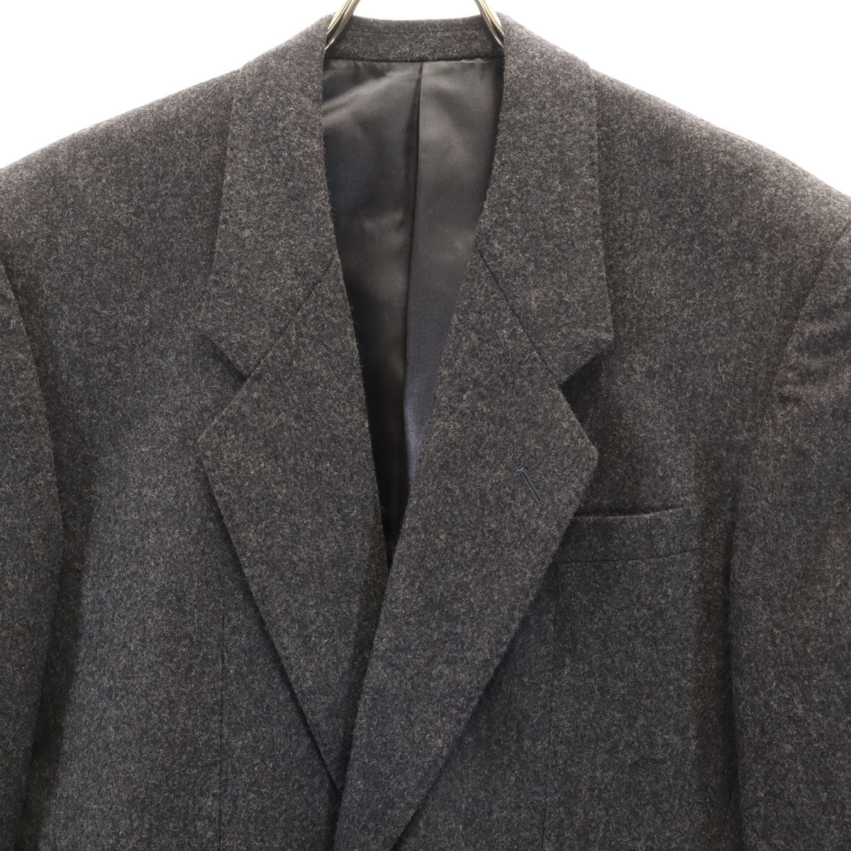 KENZO ケンゾー 80s 90s 日本製 オールド テーラードジャケット 0 チャコールグレー メンズ