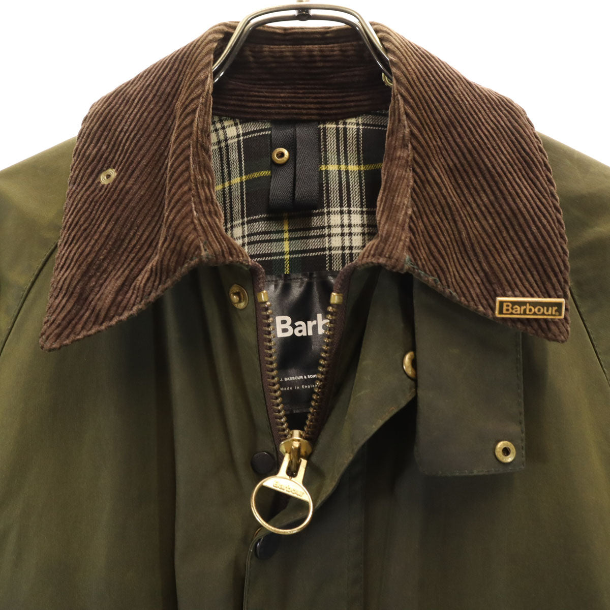 Barbour バブアー イングランド製 3ワラント ビデイル オイルドジャケット カーキ メンズ