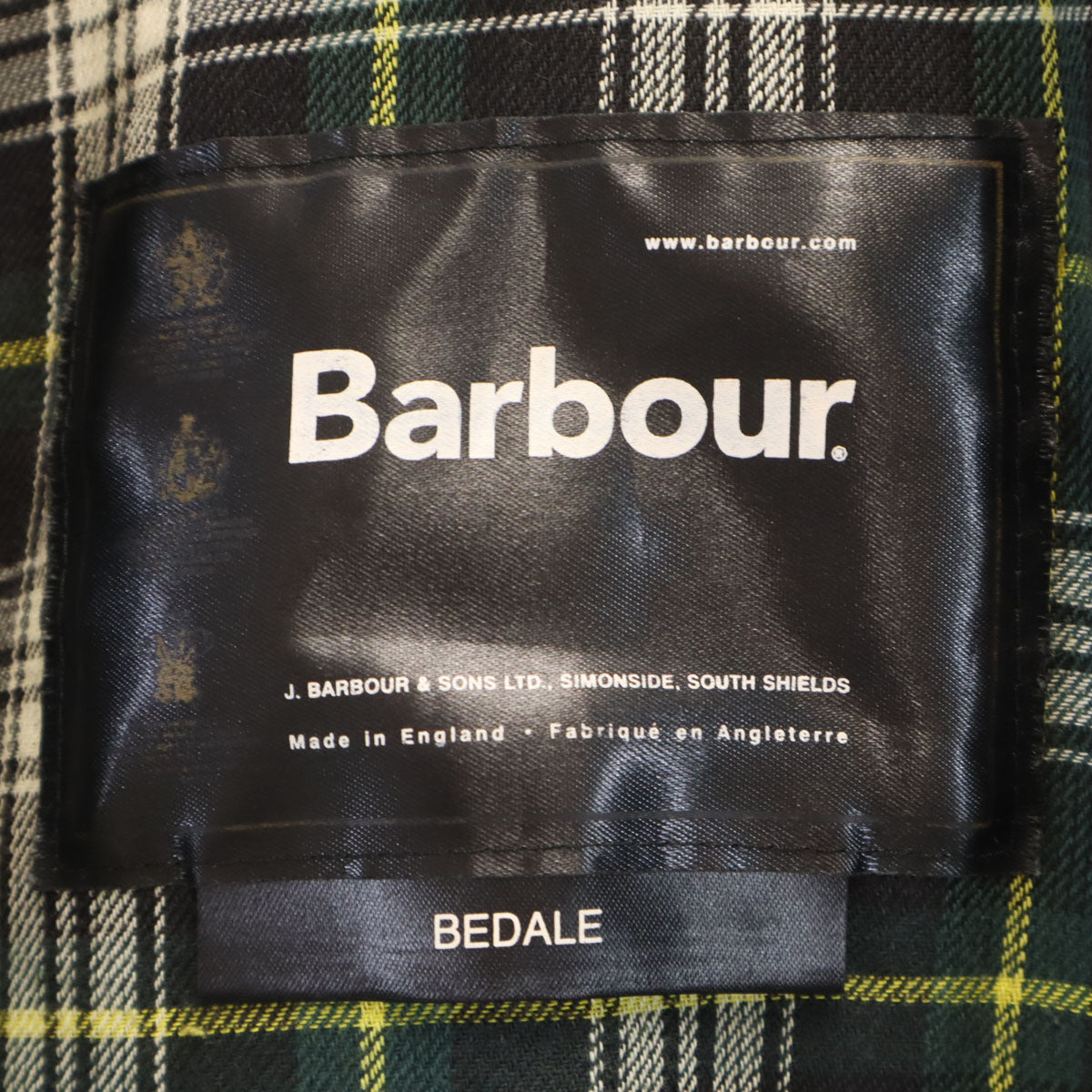 Barbour バブアー イングランド製 3ワラント ビデイル オイルドジャケット カーキ メンズ