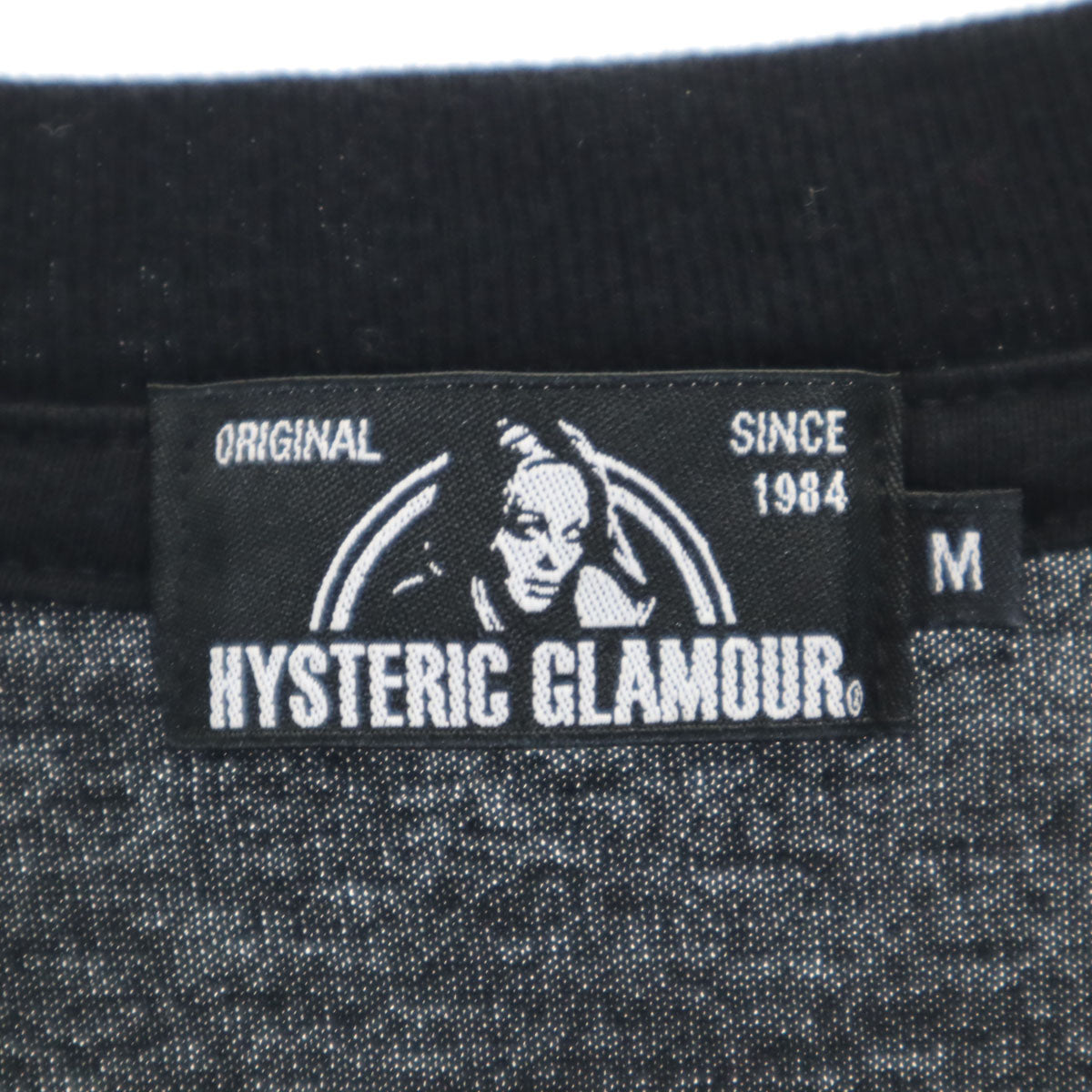 HYSTERIC GLAMOUR ヒステリックグラマー 日本製 ベア 長袖 Tシャツ M ブラック ロンT メンズ