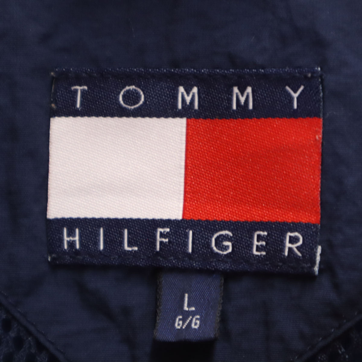 TOMMY HILFIGER トミーヒルフィガー 90s オールド セーリング ジャケット L ネイビー メンズ