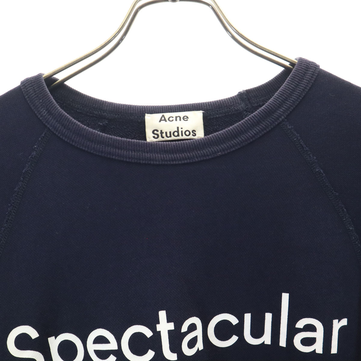 ACNE STUDIOS アクネストゥディオズ 長袖 スウェット トレーナー S ネイビー メンズ