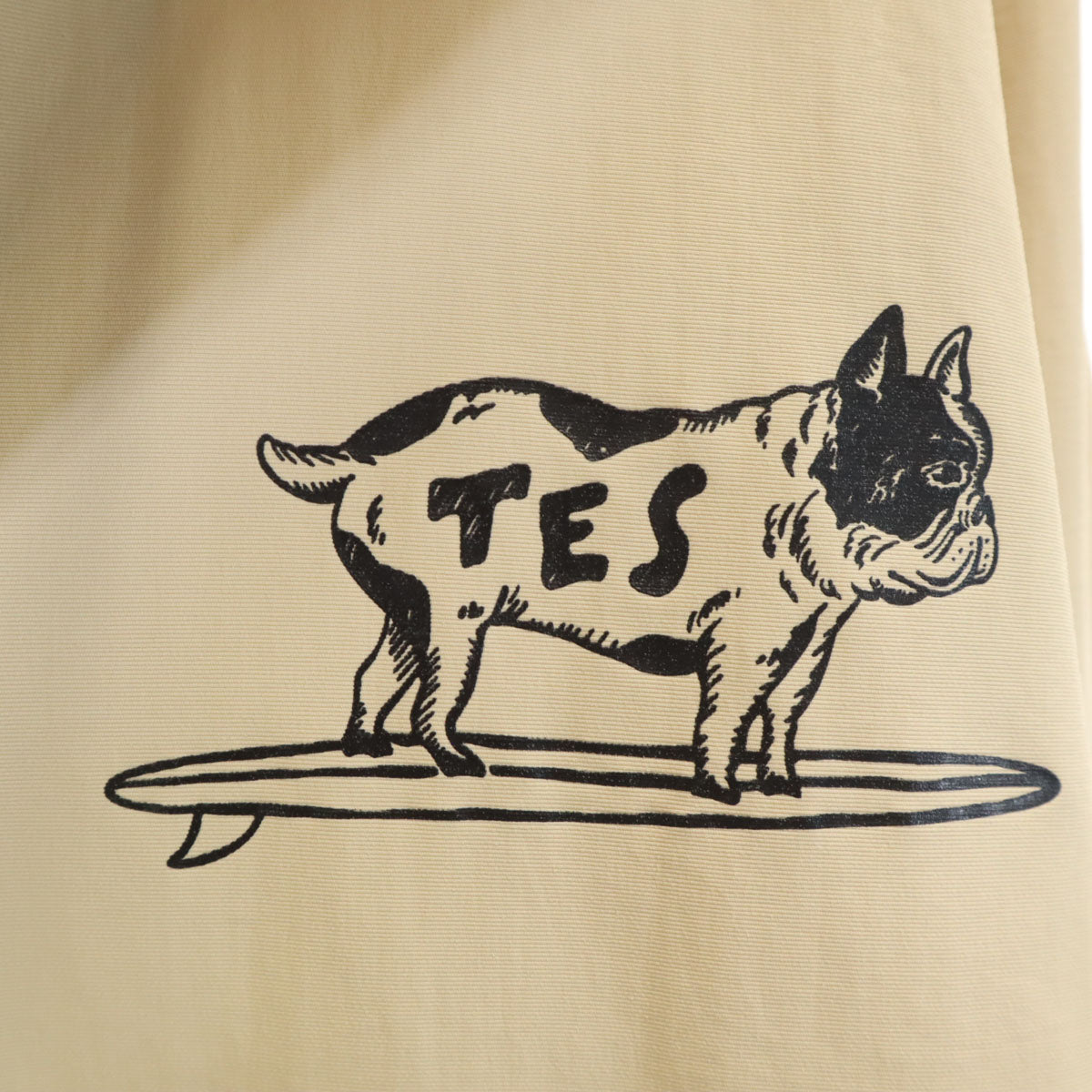 TES テス フードジャケット L ベージュ メンズ