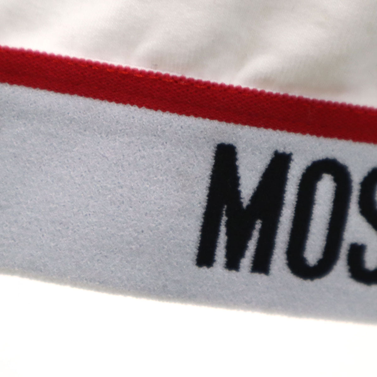 MOSCHINO UNDERWEAR モスキーノ アンダーウェア 長袖 スウェット ワンピース XS ホワイト レディース