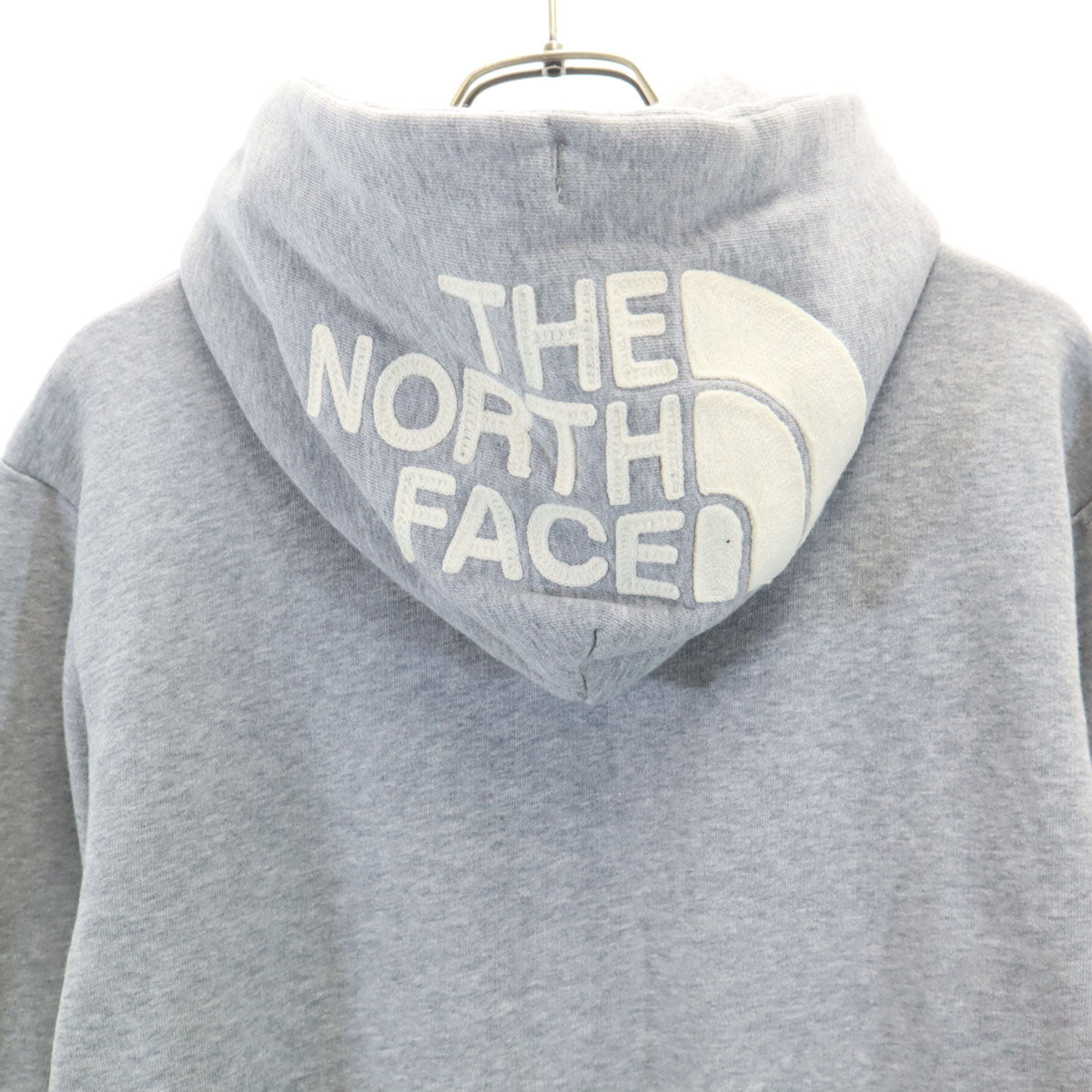 THE NORTH FACE ノースフェイス 長袖 リアビュー スウェット ジップパーカー XS グレー NT11530 アウトドア 裏起毛 メンズ