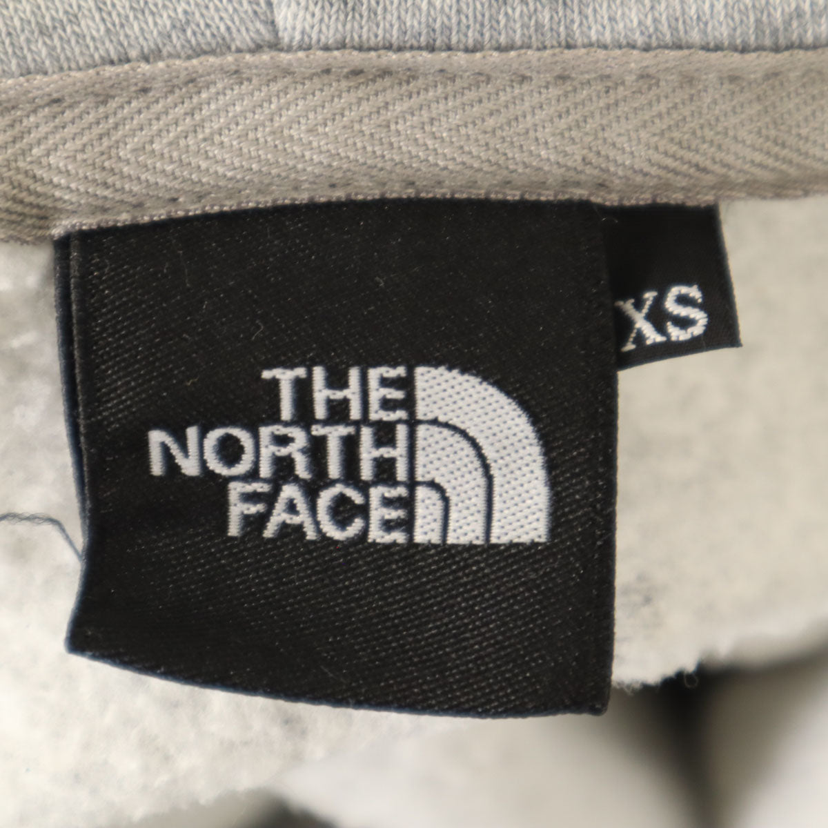 THE NORTH FACE ノースフェイス 長袖 リアビュー スウェット ジップパーカー XS グレー NT11530 アウトドア 裏起毛 メンズ