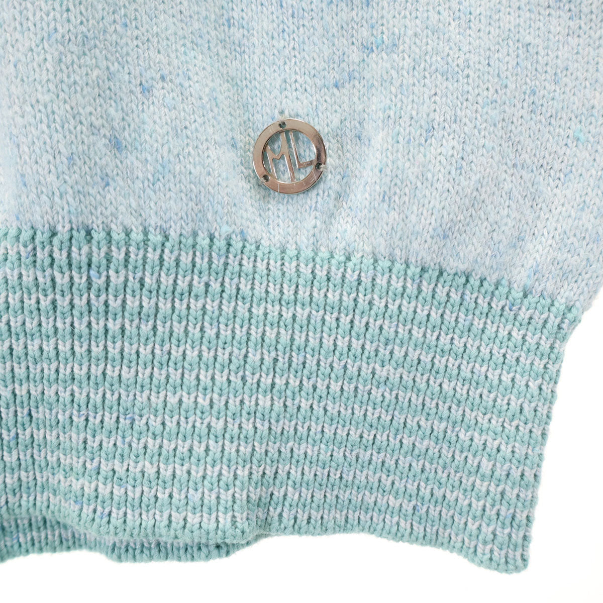 MACKINTOSH LONDON マッキントッシュロンドン 長袖 ニット 38 水色 セーター レディース