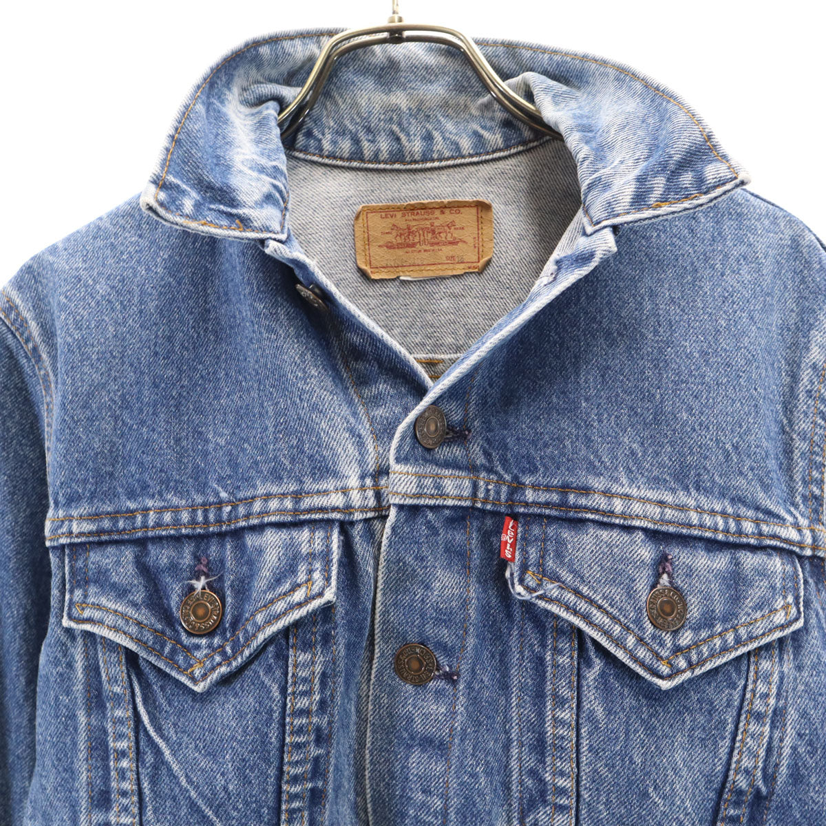 Levi's リーバイス 80s 70706-0216 USA製 ヴィンテージ デニムジャケット 18 ウォッシュブルー ジージャン トラッカー キッズ