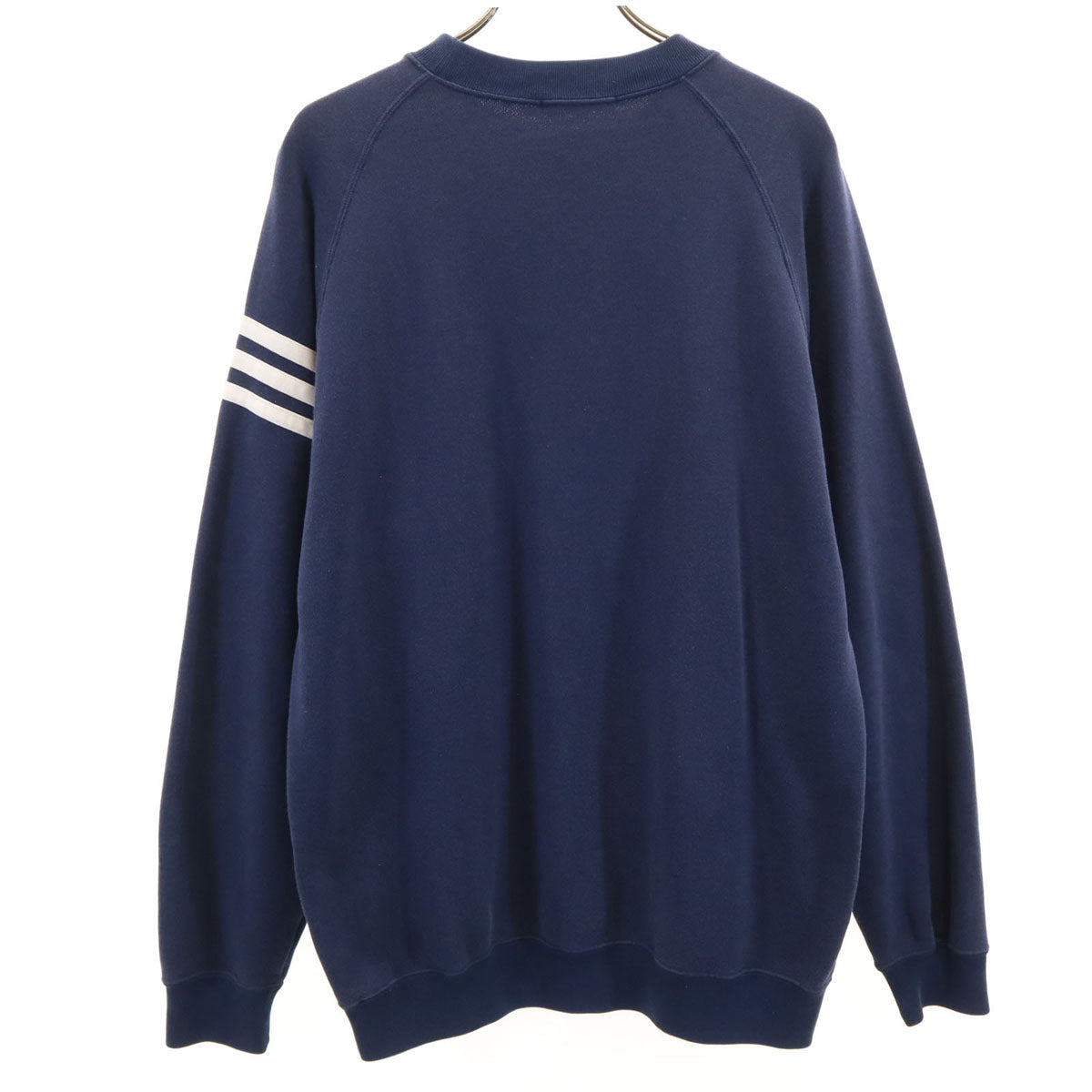 adidas アディダス 70s 80ｓ ヴィンテージ 長袖 スウェット トレーナー L ネイビー デサント メンズ