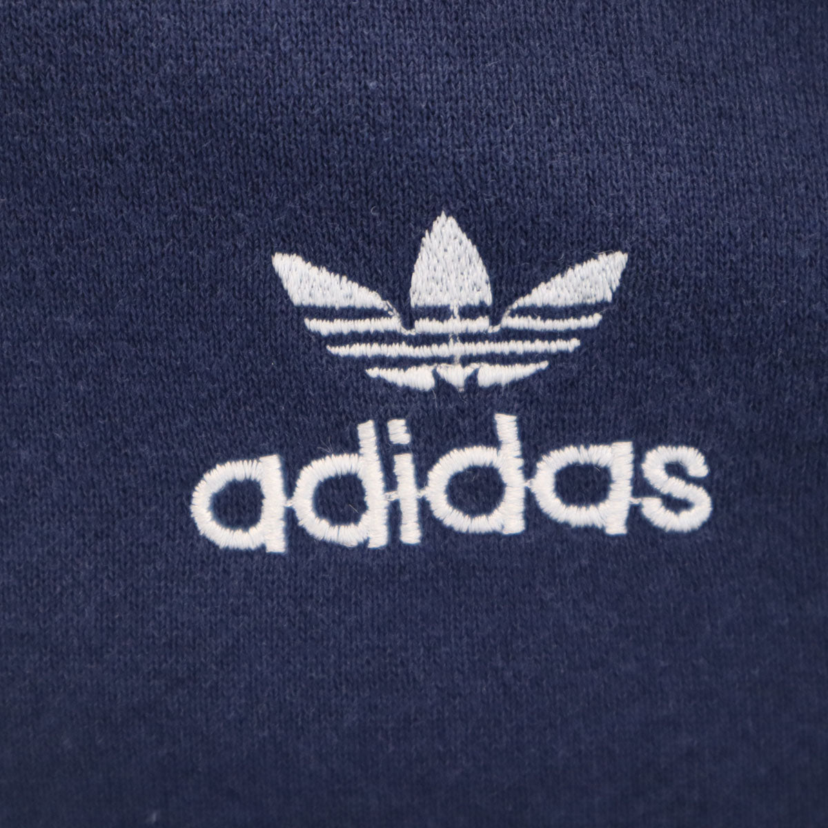 adidas アディダス 70s 80ｓ ヴィンテージ 長袖 スウェット トレーナー L ネイビー デサント メンズ