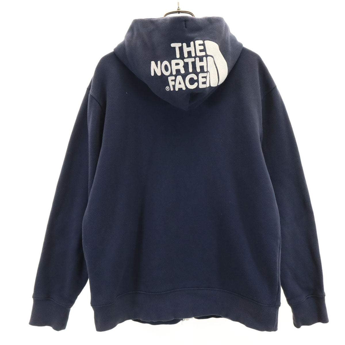 THE NORTH FACE ノースフェイス 長袖 リアビュー スウェット ジップパーカー M ネイビー NT11530 アウトドア メンズ