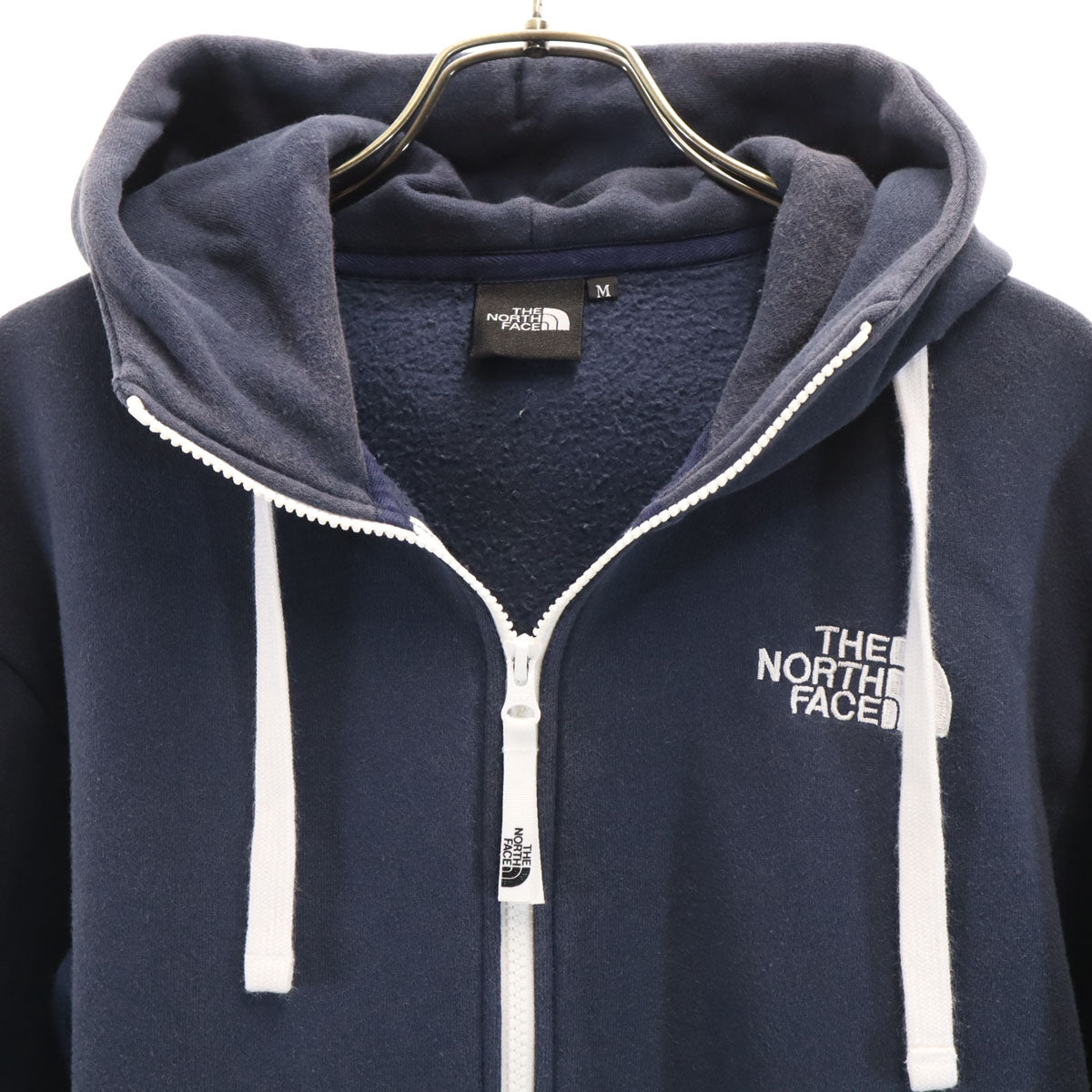 THE NORTH FACE ノースフェイス 長袖 リアビュー スウェット ジップパーカー M ネイビー NT11530 アウトドア メンズ