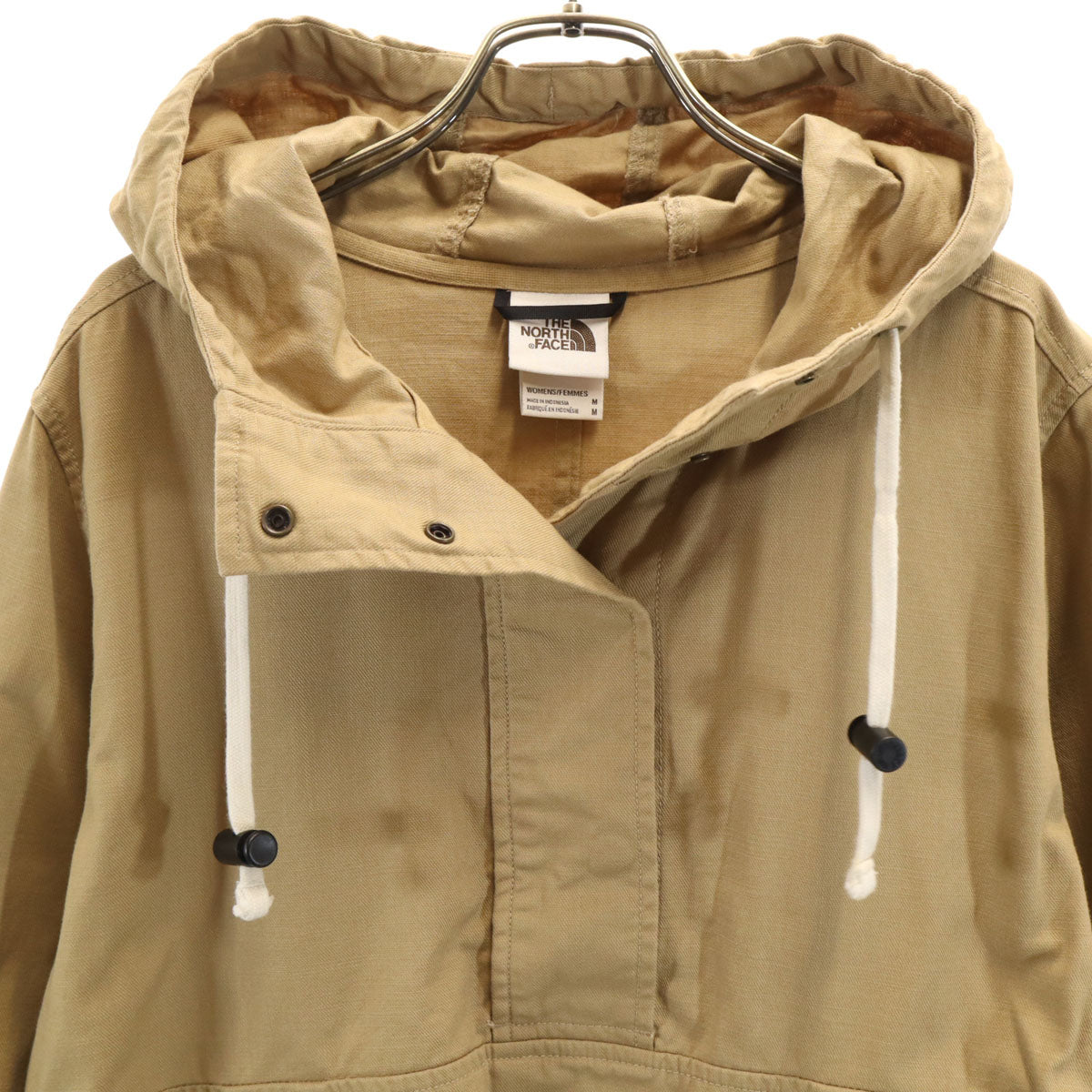 THE NORTH FACE ノースフェイス アノラックパーカー M ベージュ NF0A4AMN アウトドア レディース