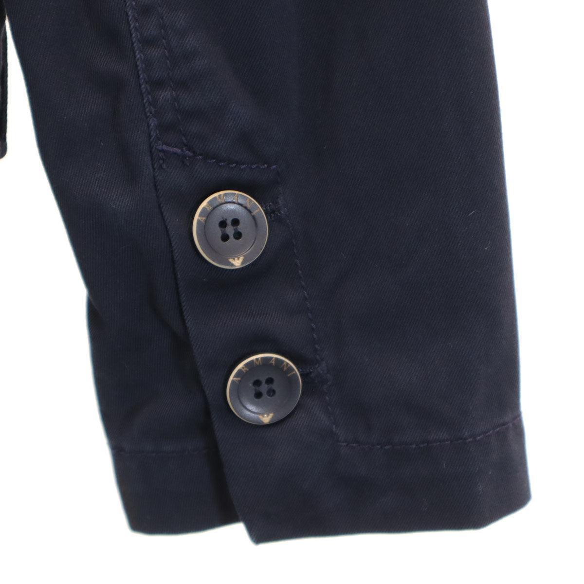 ARMANI JUNIOR アルマーニジュニア ダブルブレスト ジャケット 10A ネイビー キッズ