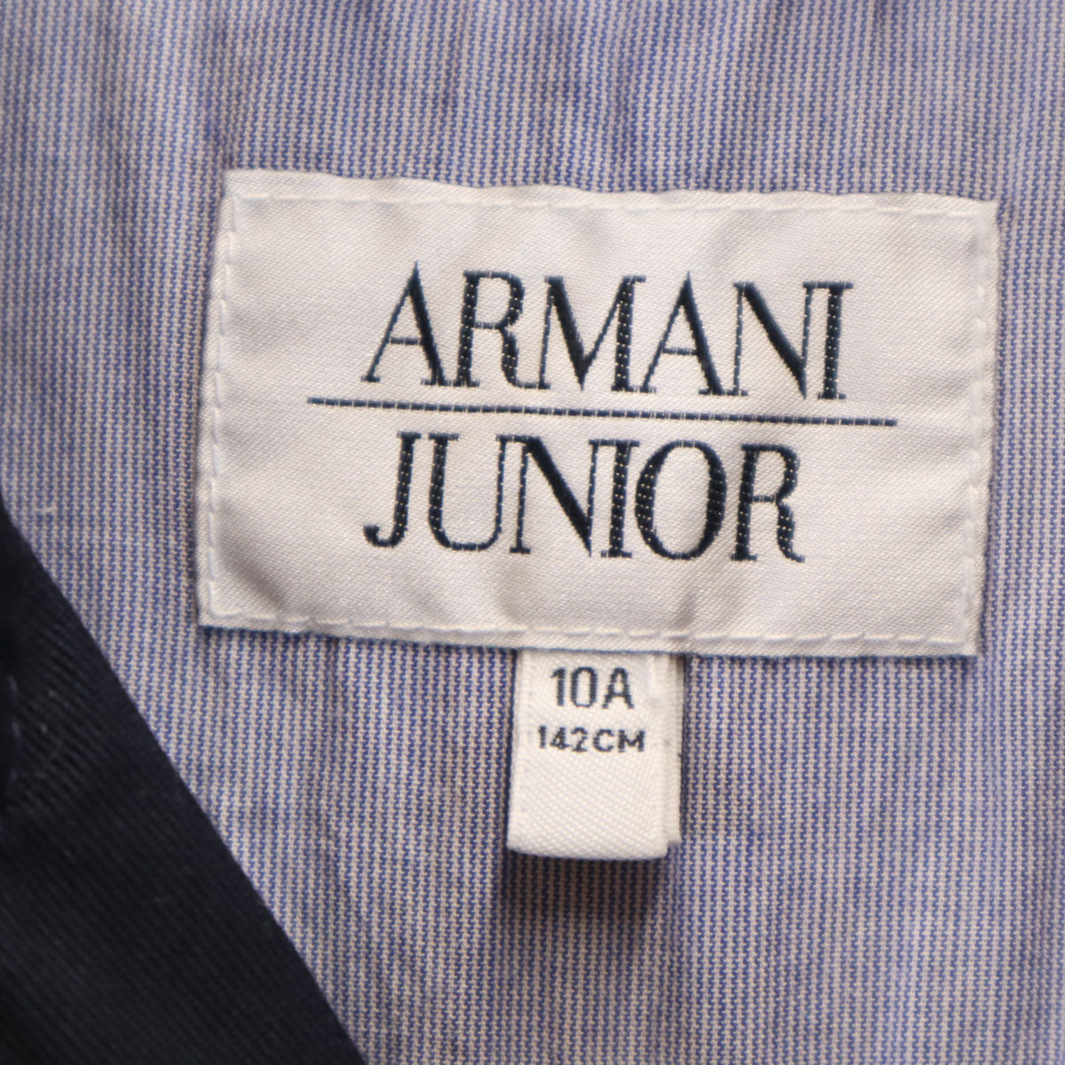 ARMANI JUNIOR アルマーニジュニア ダブルブレスト ジャケット 10A ネイビー キッズ