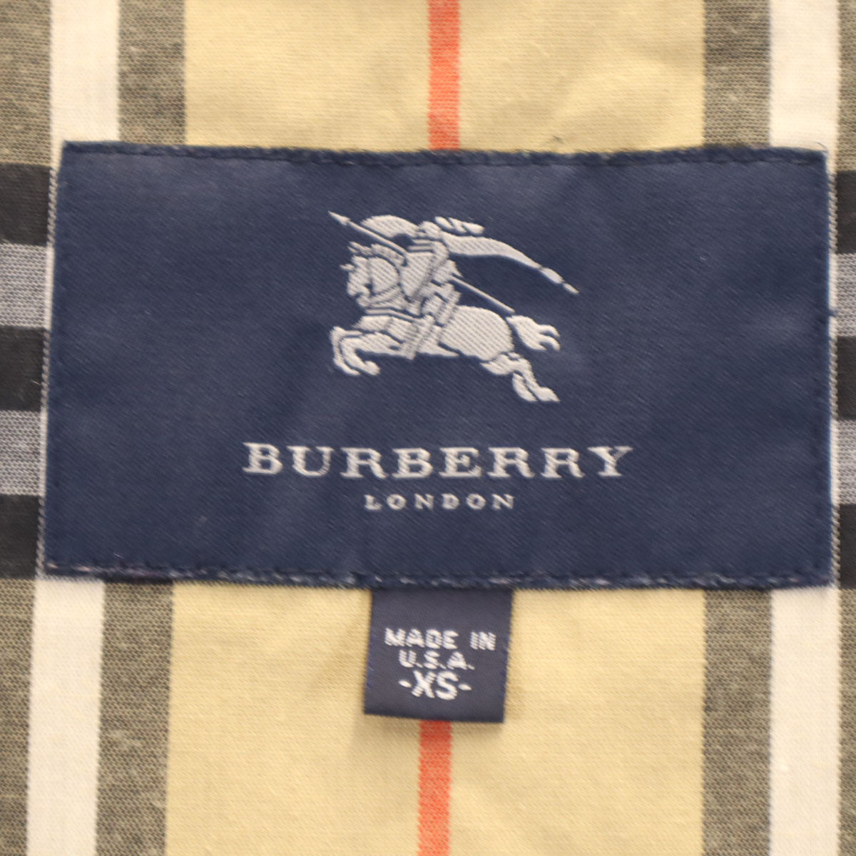 BURBERRY LONDON バーバリーロンドン USA製 フードジャケット XS ピンク レディース