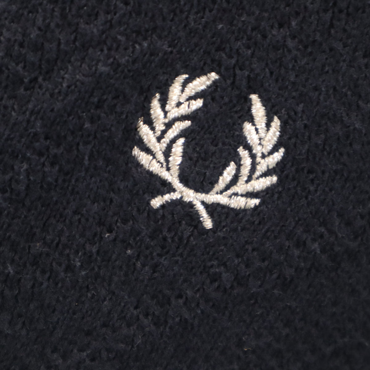 FRED PERRY フレッドペリー 長袖 Vネック ニットカーディガン 10 ブラック レディース