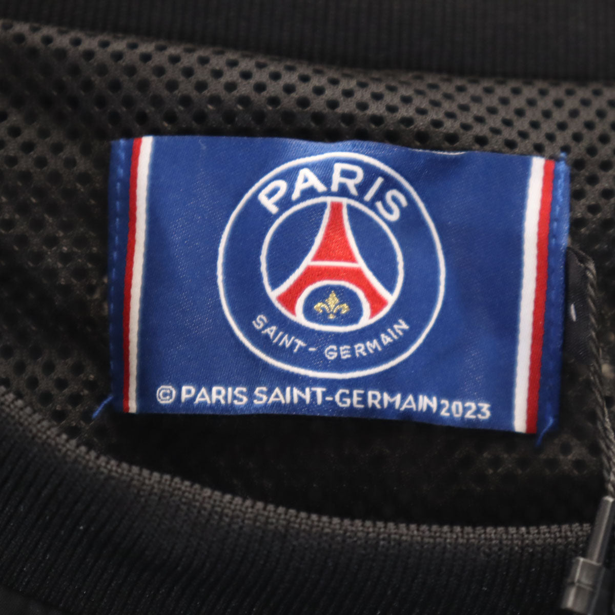 未使用 Paris Saint-Germain パリサンジェルマン クラブチーム ピステ L ブラック プルオーバー メンズ