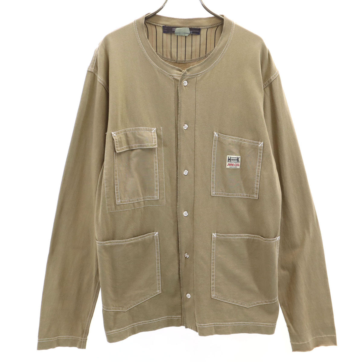 JUNYA WATANABE MAN COMME des GARCONS ジュンヤワタナベマン コムデギャルソン 日本製 長袖 カーディガン S ベージュ メンズ