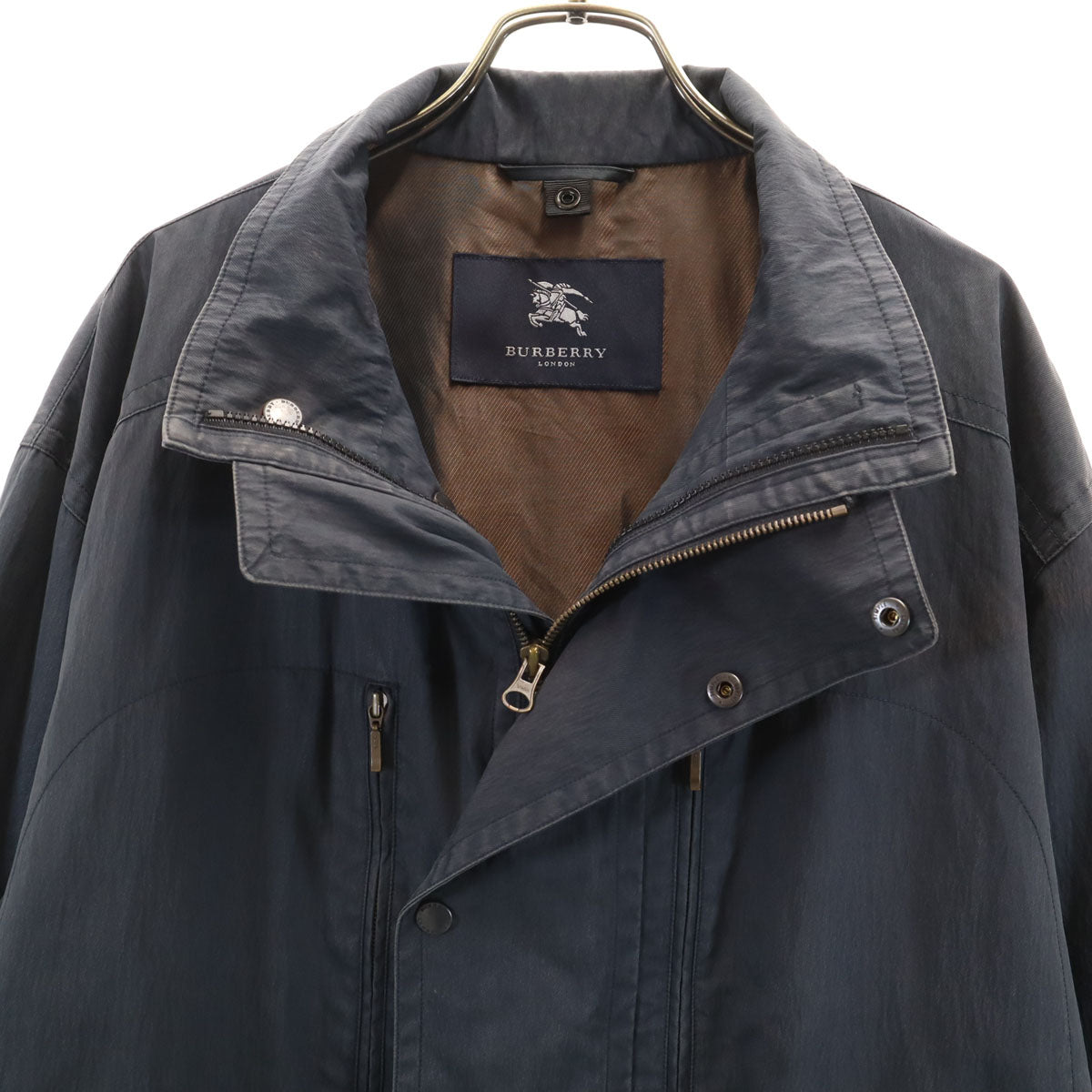 BURBERRY LONDON バーバリーロンドン 日本製 コート M ネイビー 三陽商会 メンズ