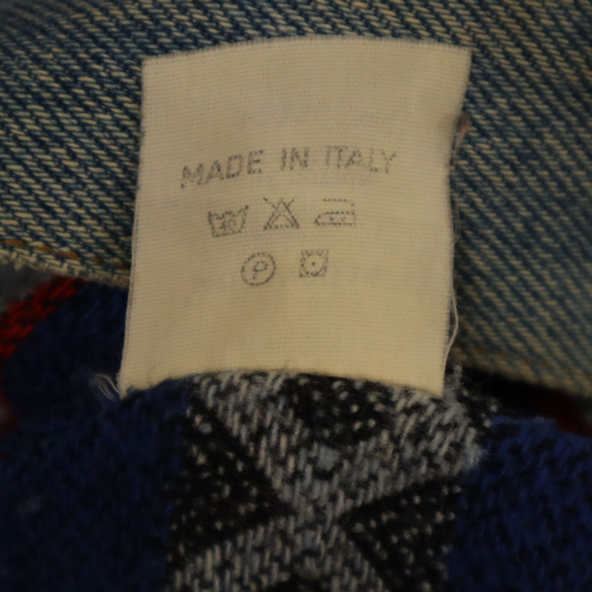 Nigel Cabourn ナイジェルケーボン イタリア製 デニムジャケット M ブルー系 ジージャン メンズ