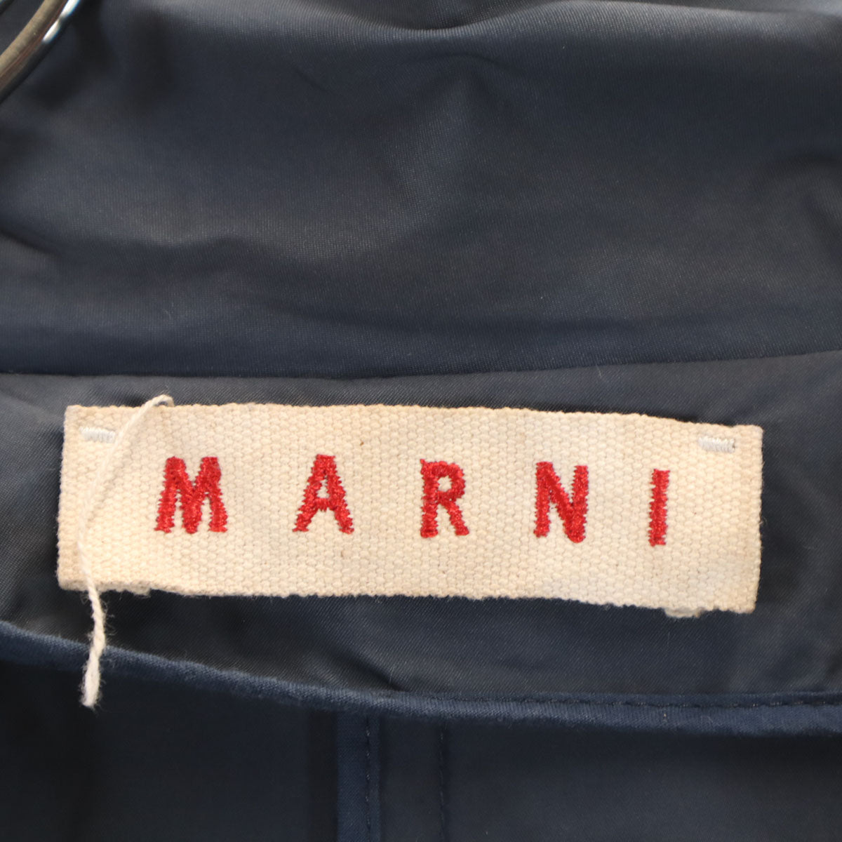 MARNI マルニ イタリア製 コート 42 ネイビー レディース
