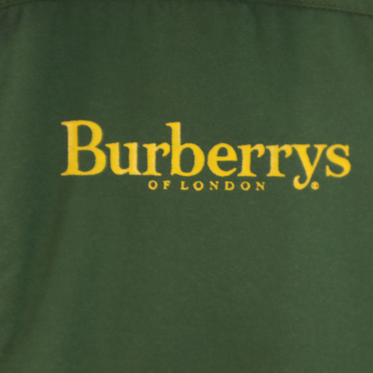 Burberrys バーバリーズ 90s 英国製 オールド コート グリーン メンズ