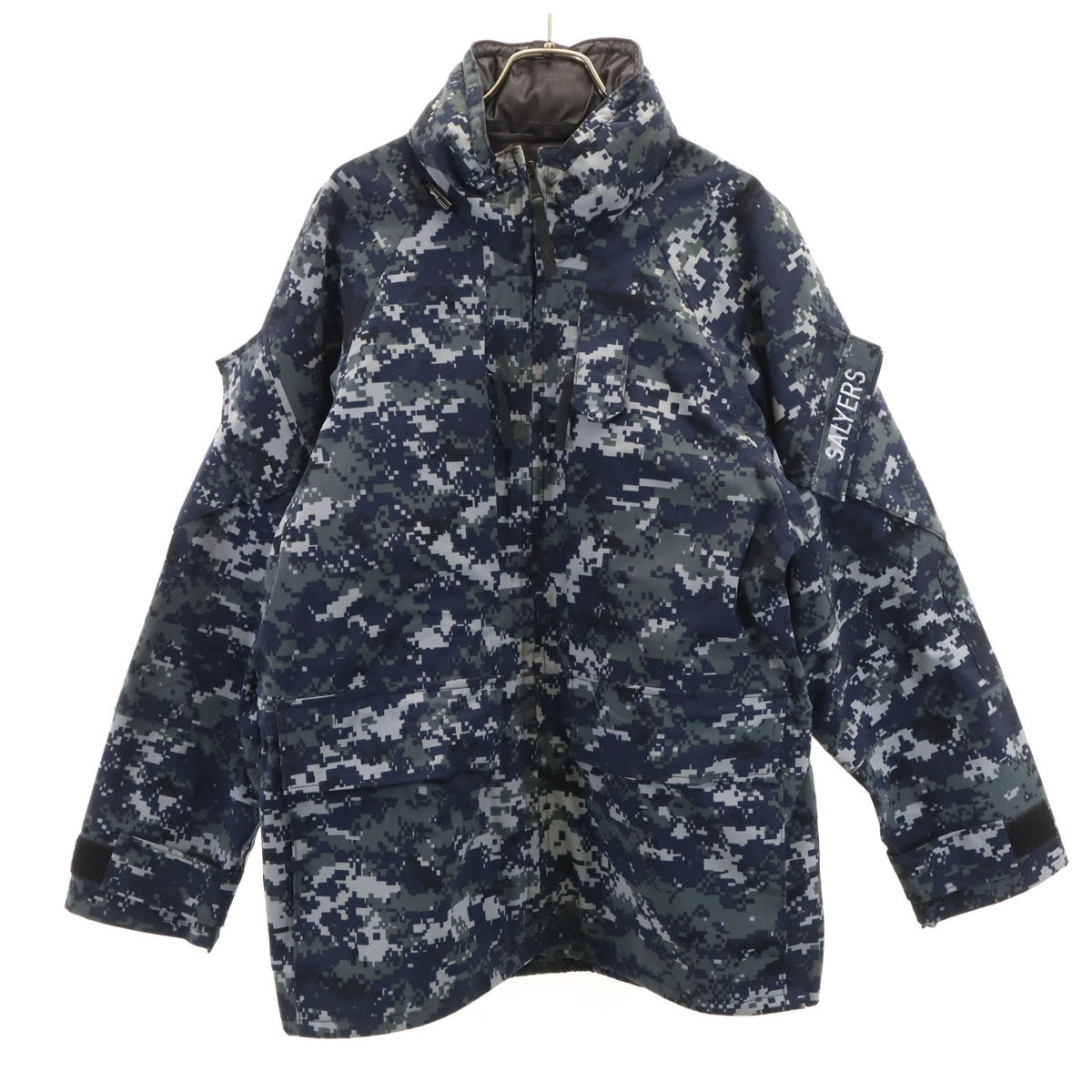 US NAVY アメリカ海軍 ゴアテックス デジタルカモ ECWCS GEN2 ジャケット S ネイビー ミリタリー 迷彩 メンズ