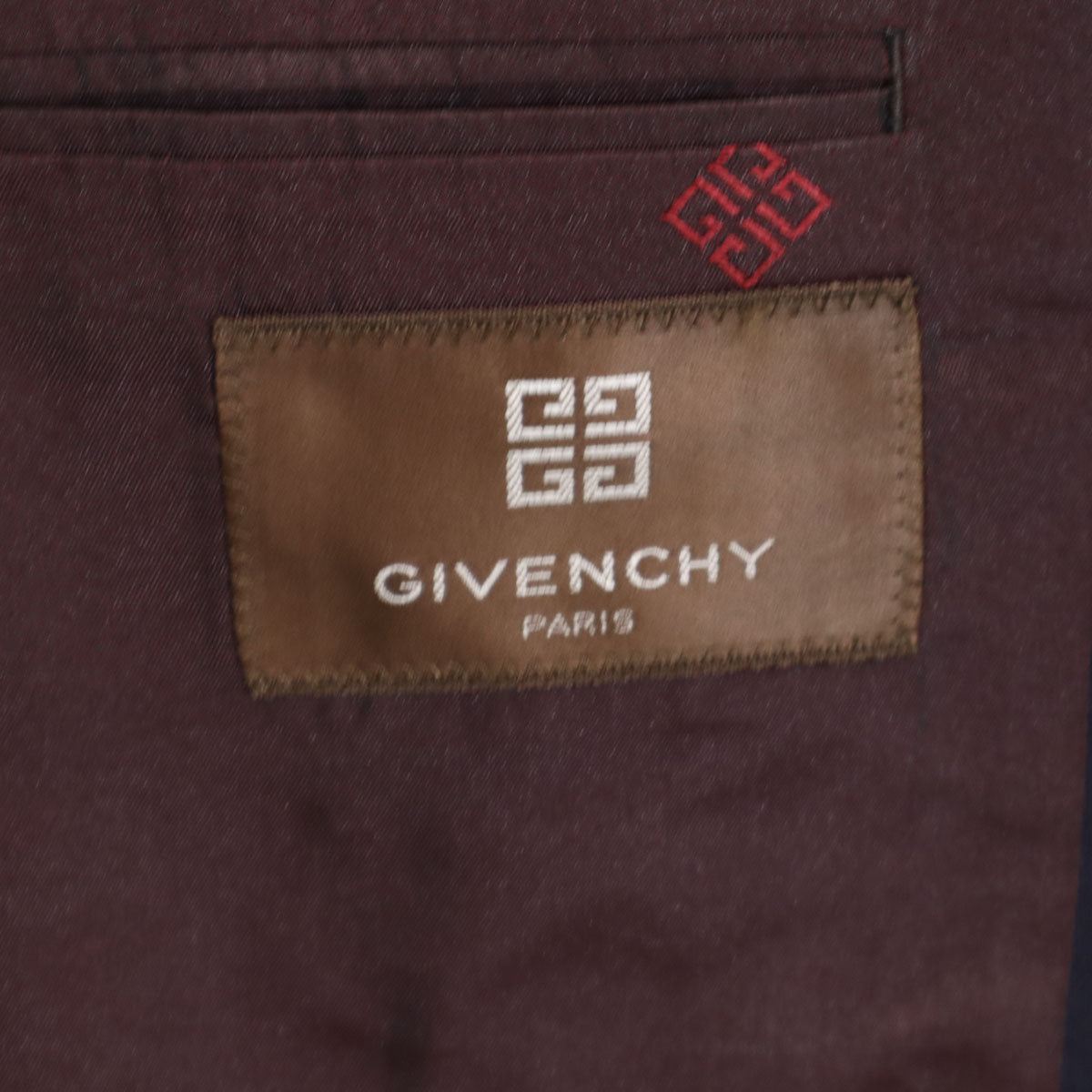 GIVENCHY ジバンシィ 90s オールド テーラードジャケット 100-90-180 ネイビー ブレザー メンズ