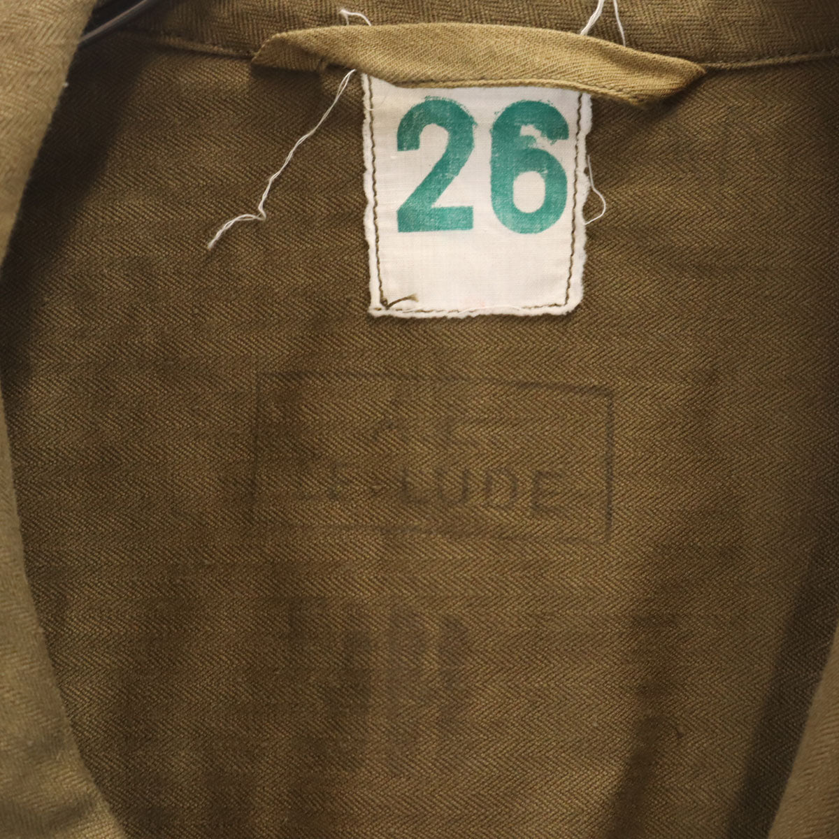FRENCH ARMY フランス軍 50s M-47 フィールドジャケット 26 オリーブ ミリタリー メンズ