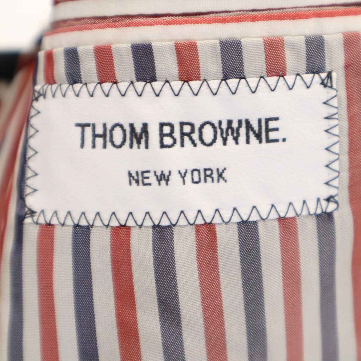 THOM BROWNE トムブラウン 日本製 総柄 ベスト 0 ブラック レディース