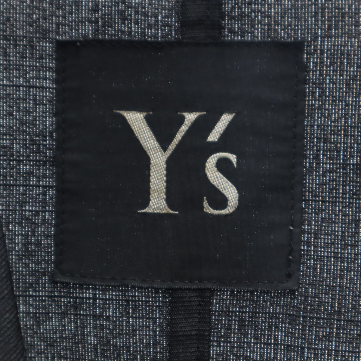 Y's ワイズ 80s 日本製 ヴィンテージ テーラードジャケット ブラック アンコン レディース