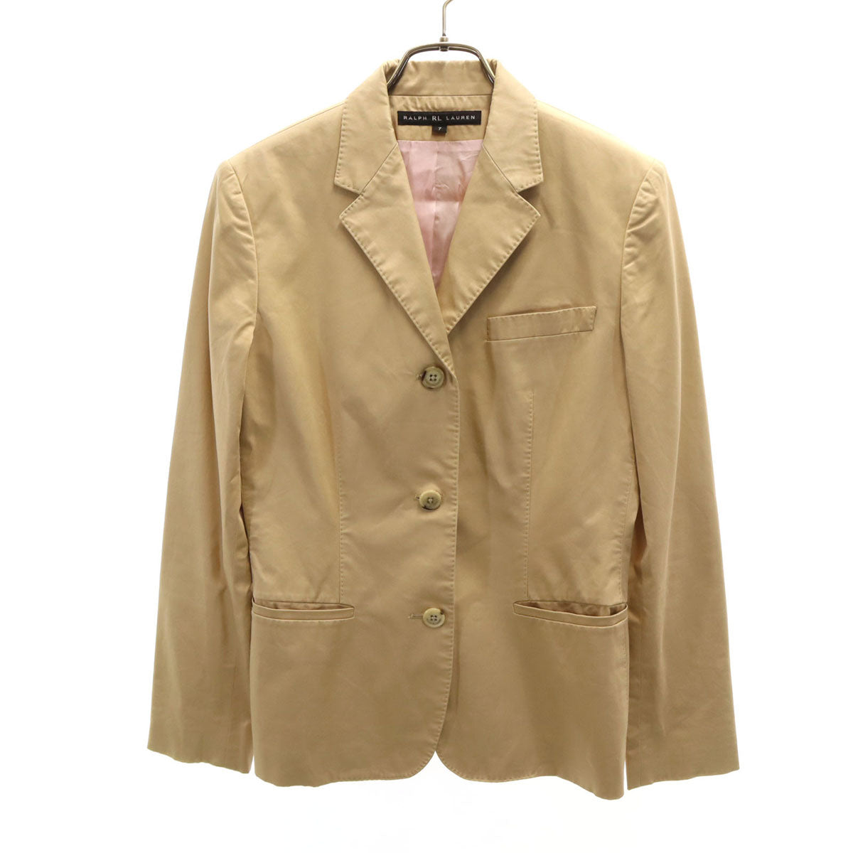 RALPH RL LAUREN ラルフアールエルローレン 日本製 ジャケット 7 ベージュ系 レディース