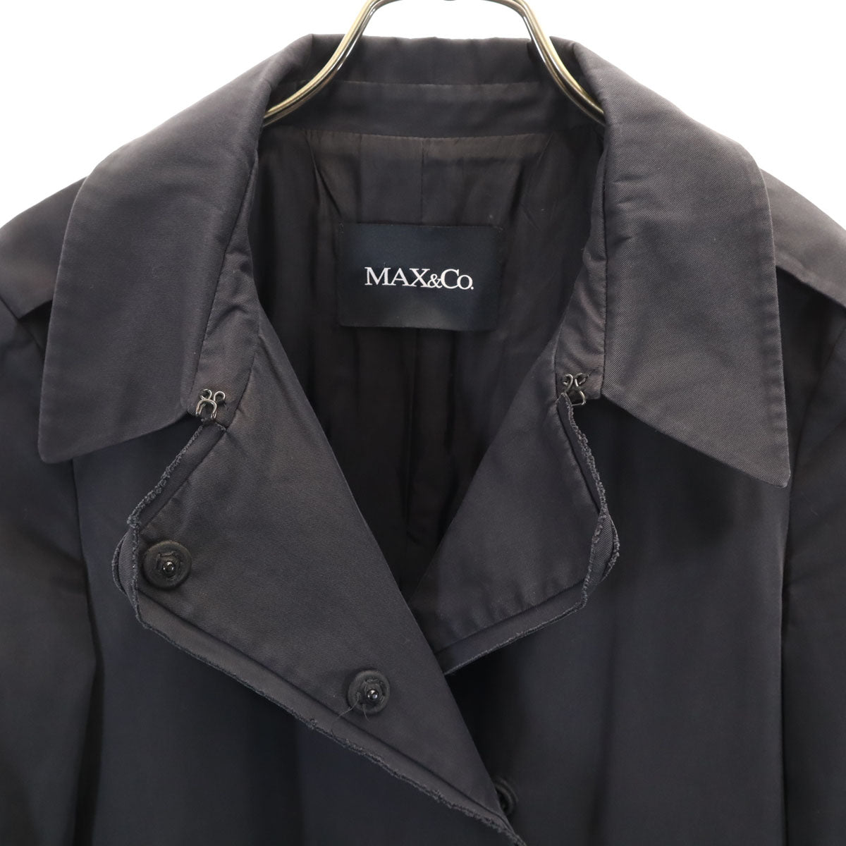 MAX&CO マックスアンドコー コート 40 ブラック レディース