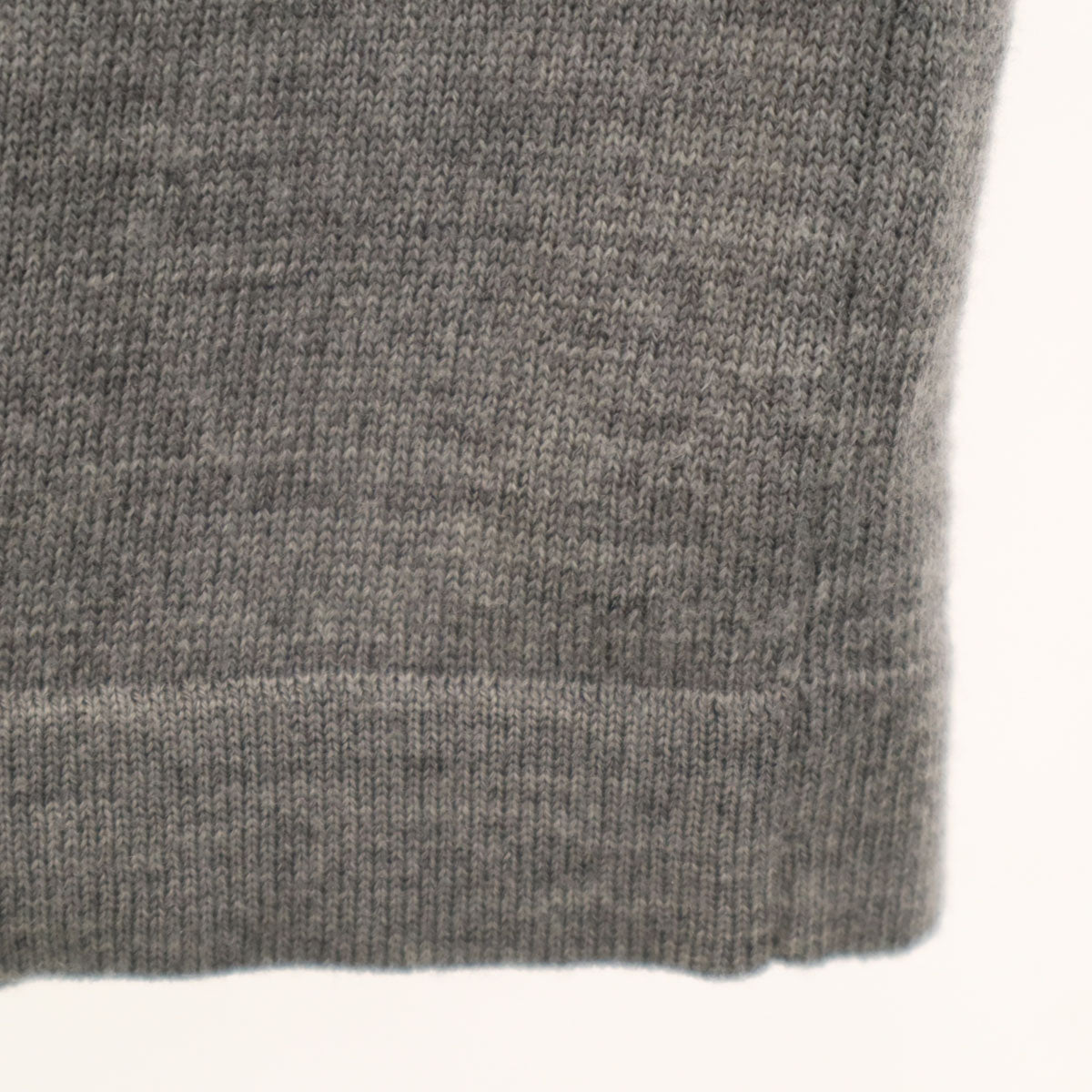 Paul Smith LONDON ポールスミスロンドン 長袖 ハーフジップ ニット L グレー セーター メンズ