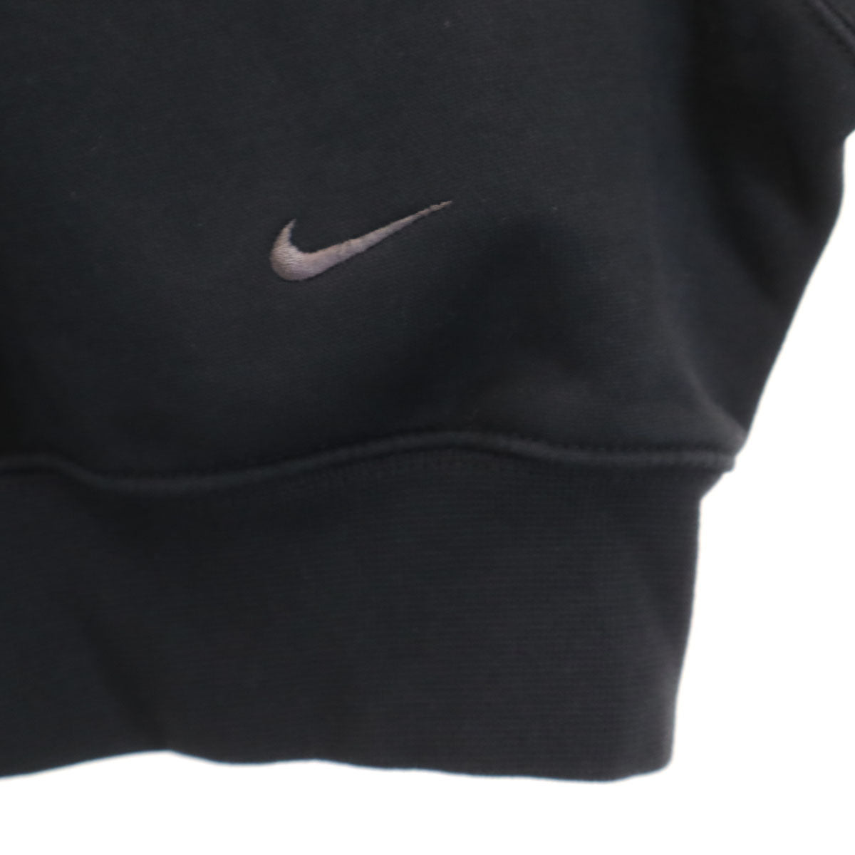 NIKE ACG ナイキエーシージー 長袖 ショート丈 スウェットパーカー M ブラック 裏起毛 レディース